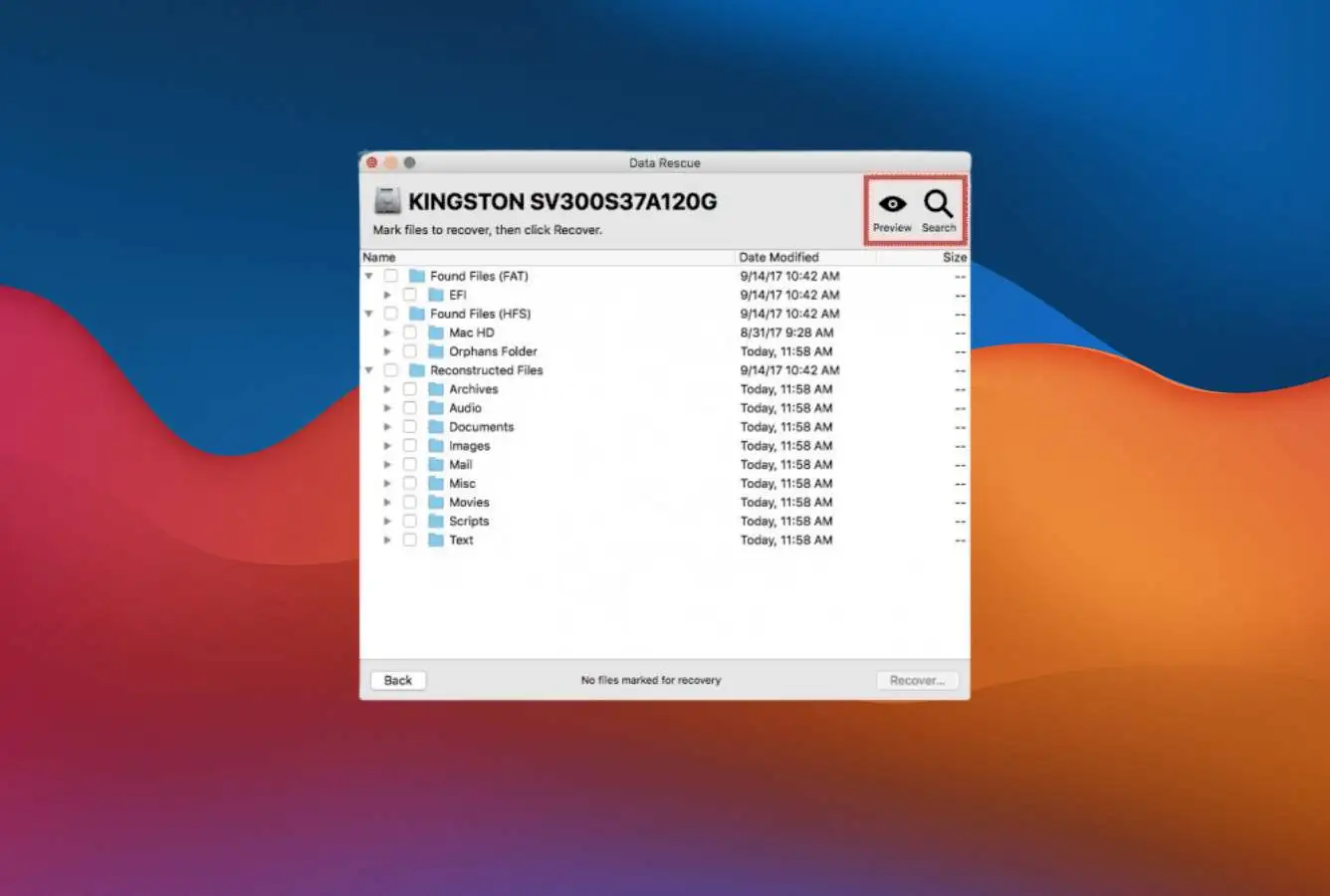 Data Rescue – Best Undelete Software for Mac (One-Time License)