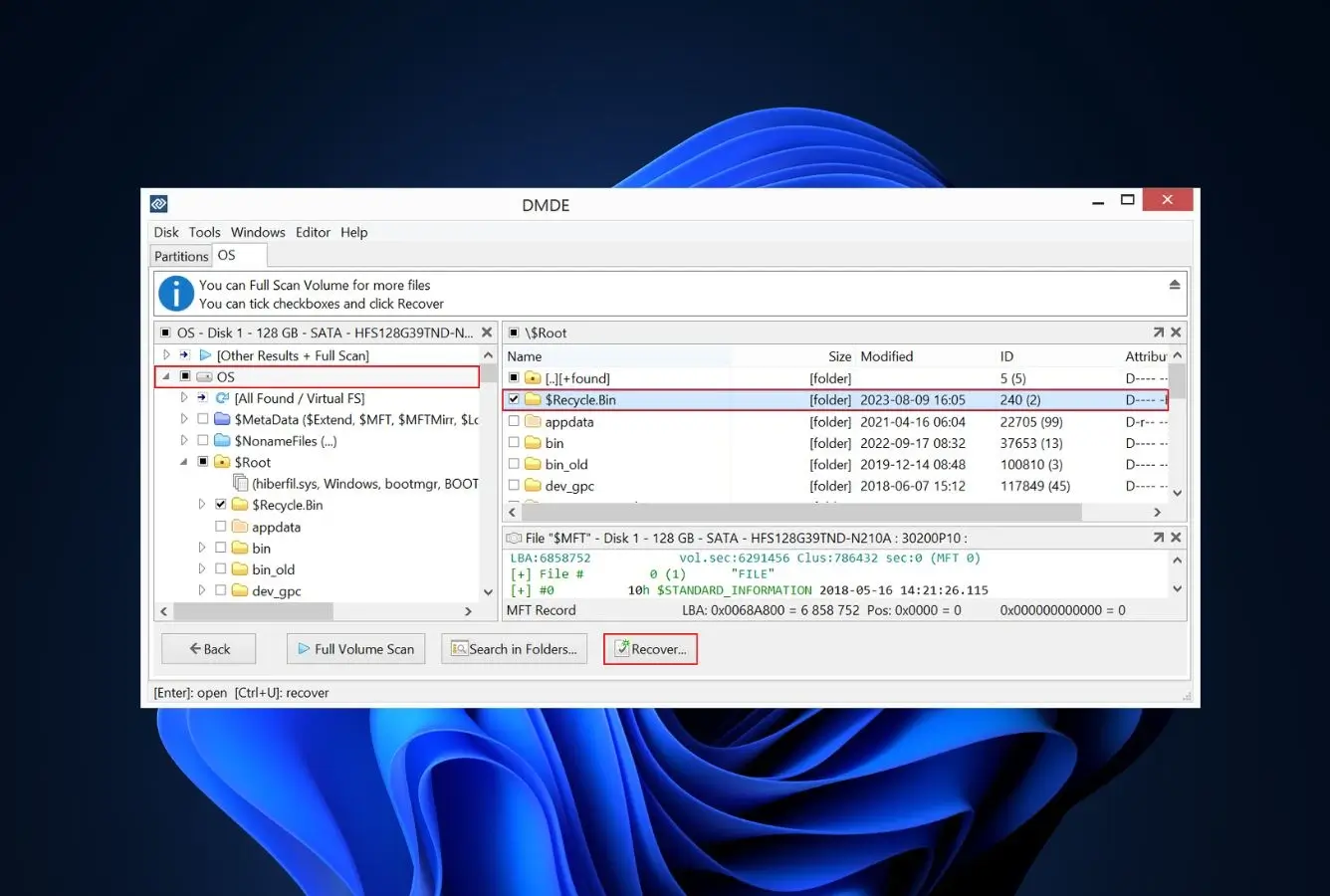DMDE. Budget cross-platform Data Rescue alternative