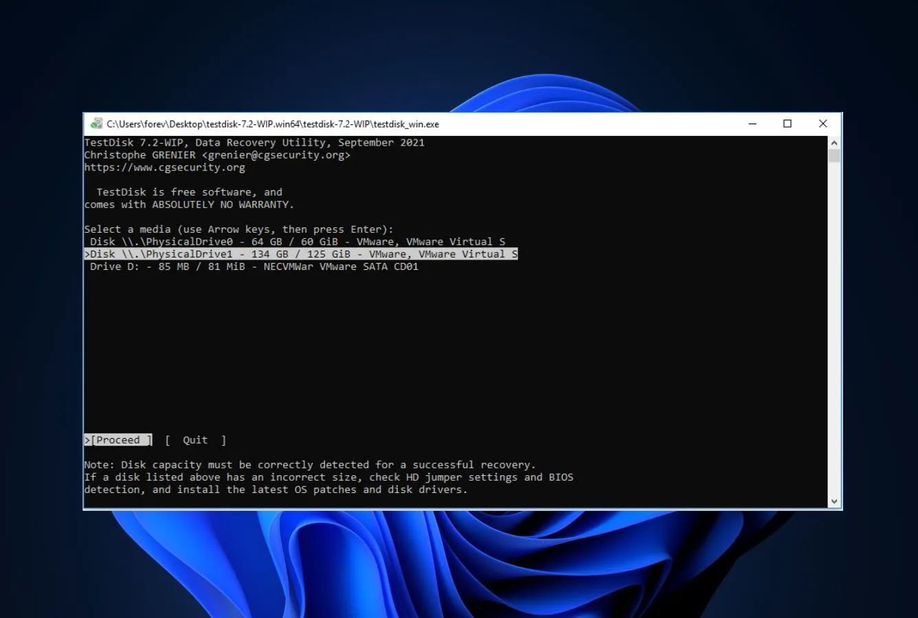TestDisk – Partition Repair for RAW SD Cards