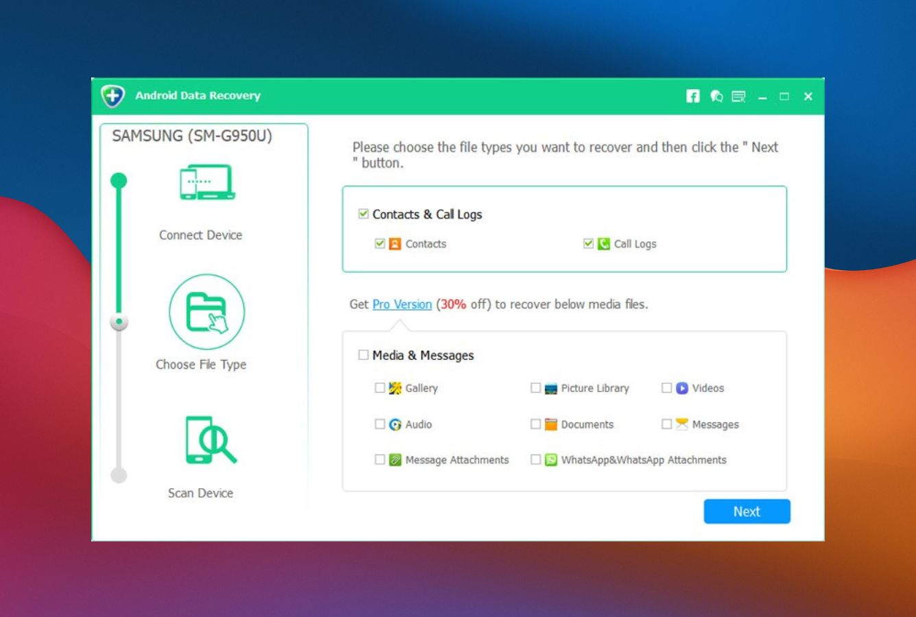 Aiseesoft FoneLab für Android – Beste Drahtlos-Verbindungs-Option